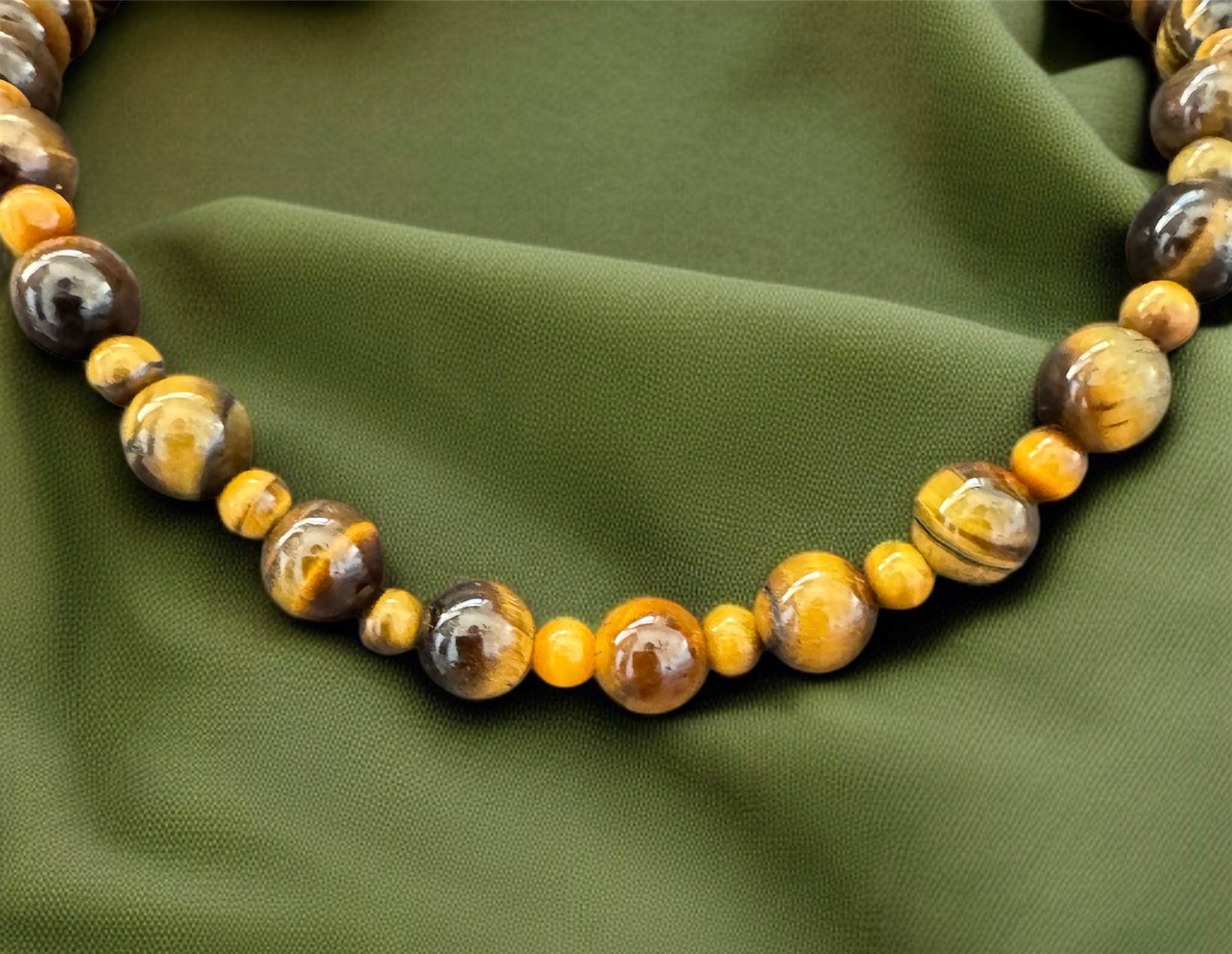 Tiger Eye Necklace 8mm
