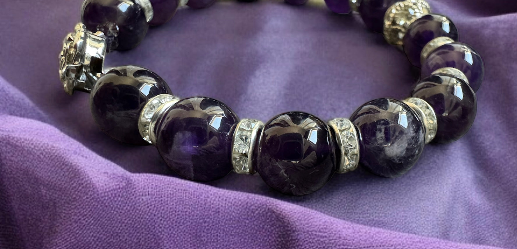 Amethyst Bracelet 10mm