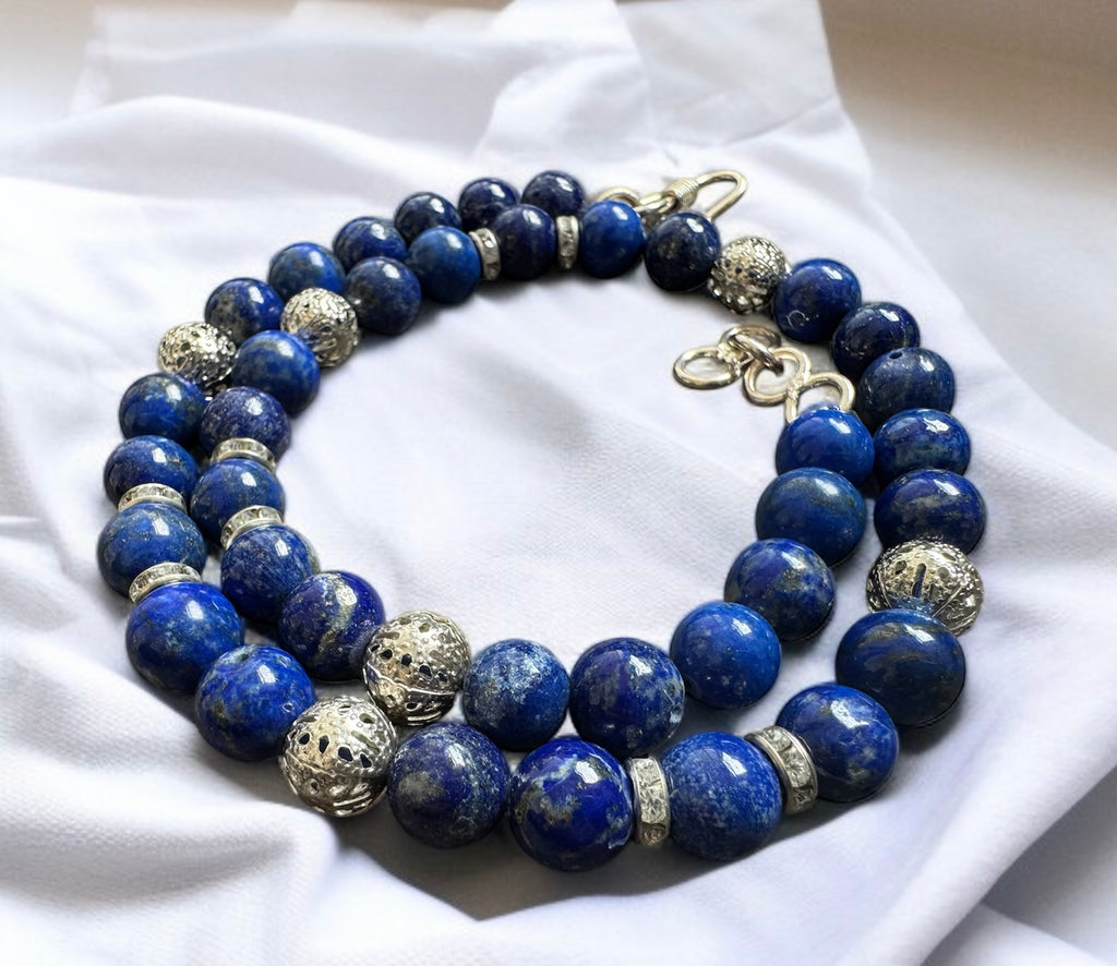 Lapis Lazuli Necklace 10mm