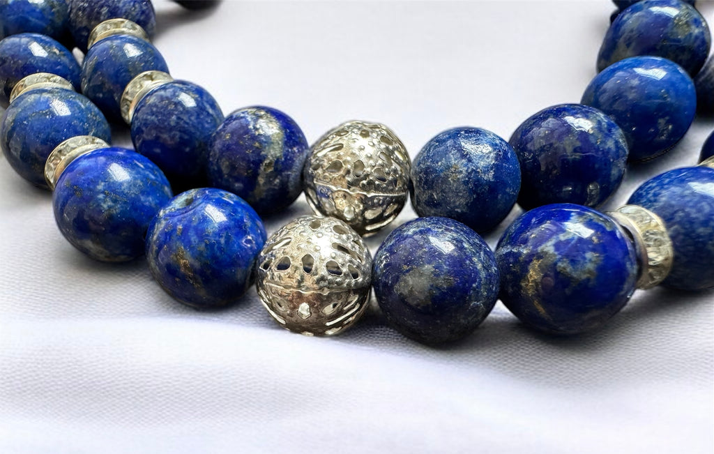 Lapis Lazuli Necklace 10mm