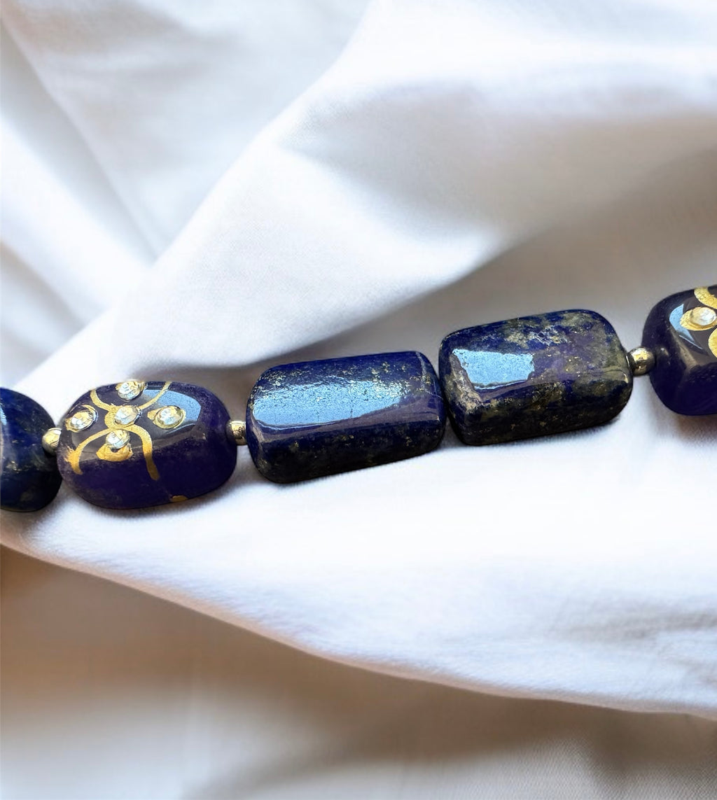 Lapis Lazuli Tumble Necklace