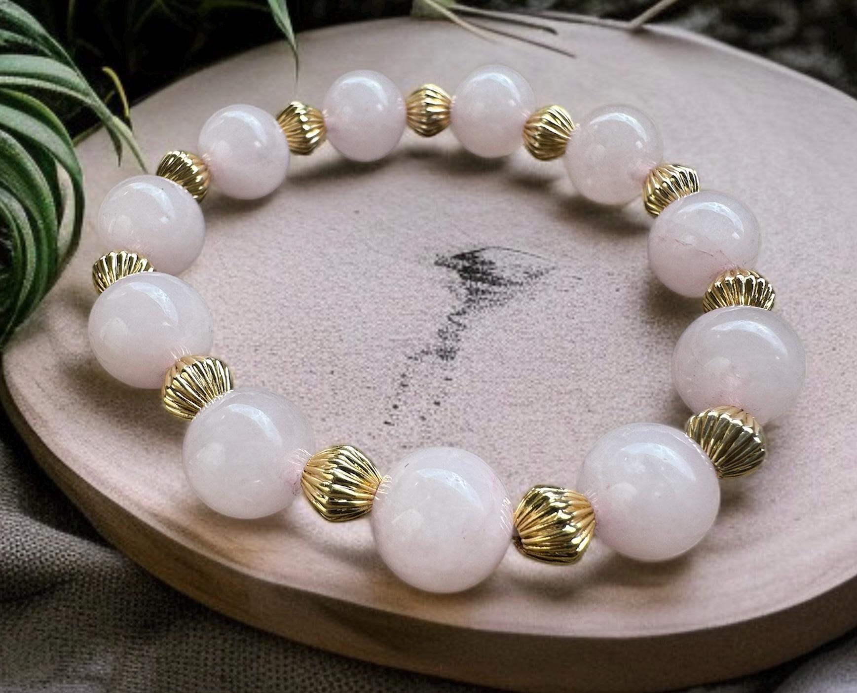 Rose Quartz Bracelet 10mm