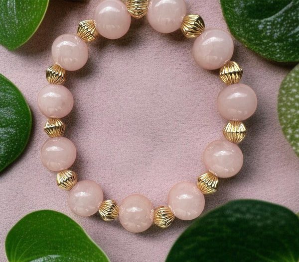 Rose Quartz Bracelet 10mm