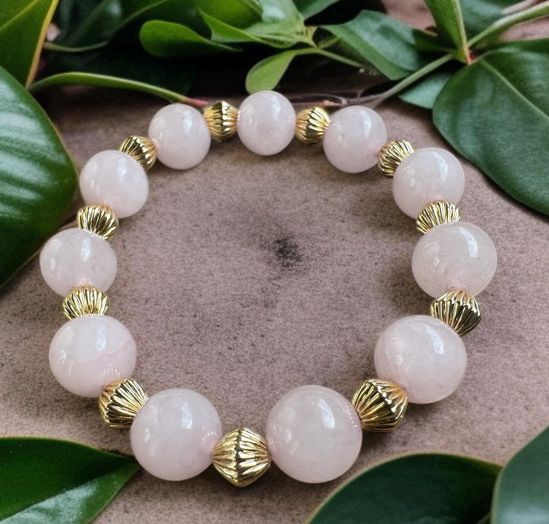 Rose Quartz Bracelet 10mm