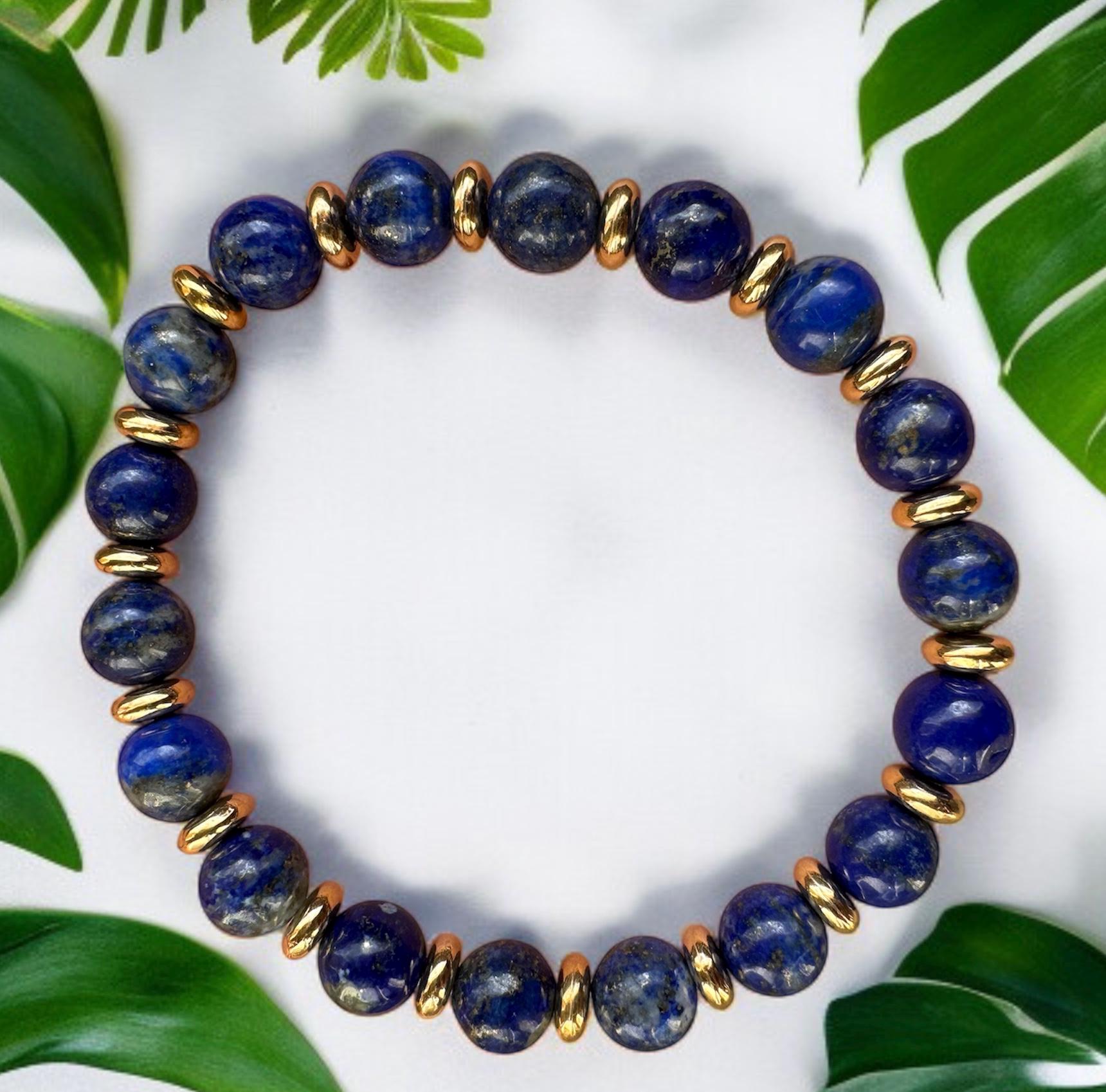 Lapis Lazuli Bracelet 8mm
