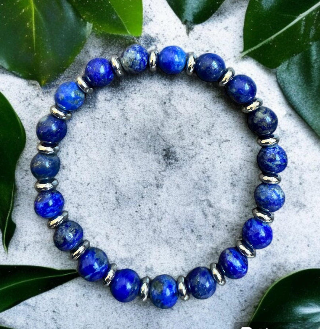 Lapis Lazuli Stretch Bracelet 8mm