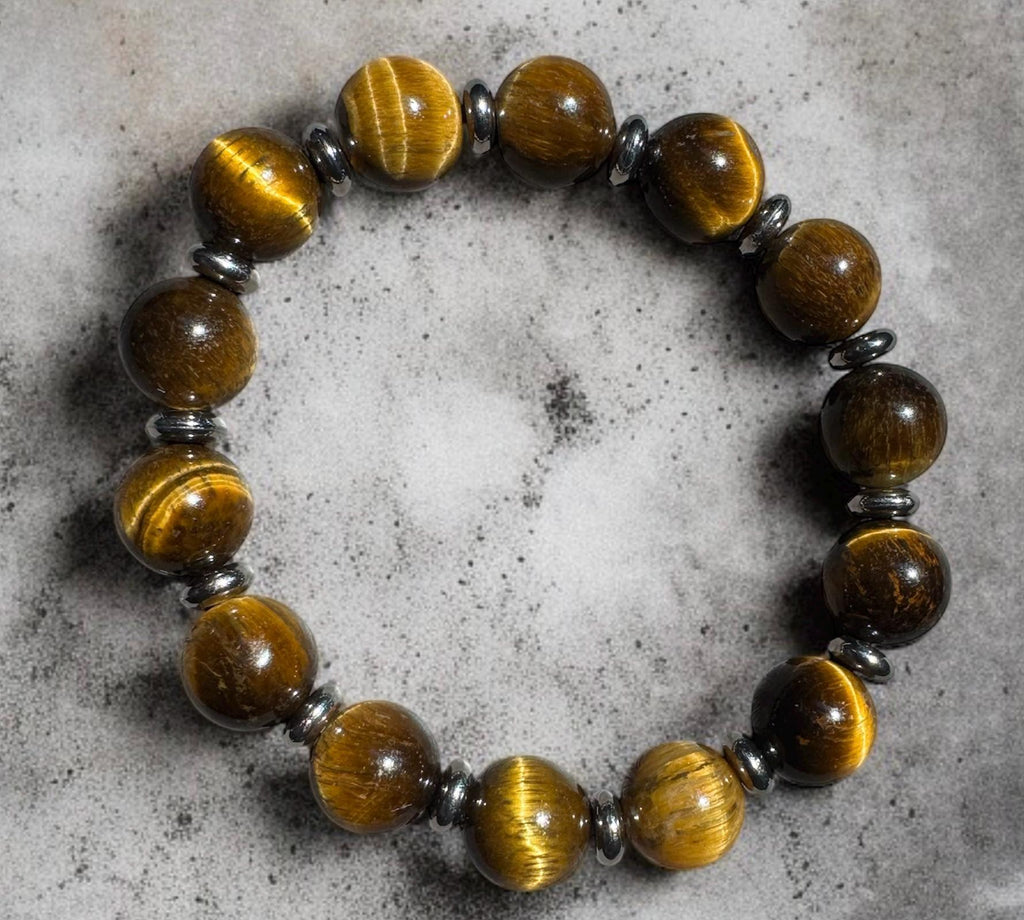 Tiger Eye Stretch Bracelet 10mm