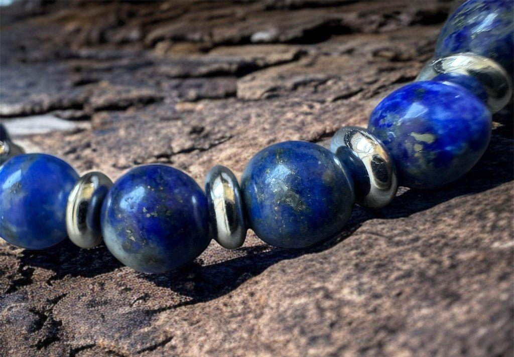 Lapis Lazuli Stretch Bracelet 8mm