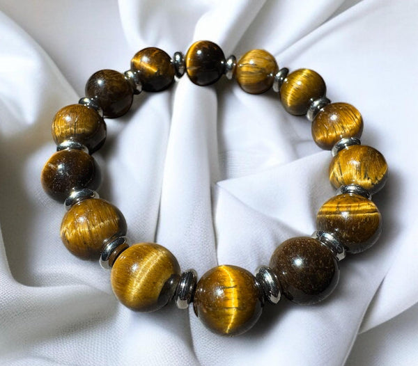 Tiger Eye Stretch Bracelet 10mm