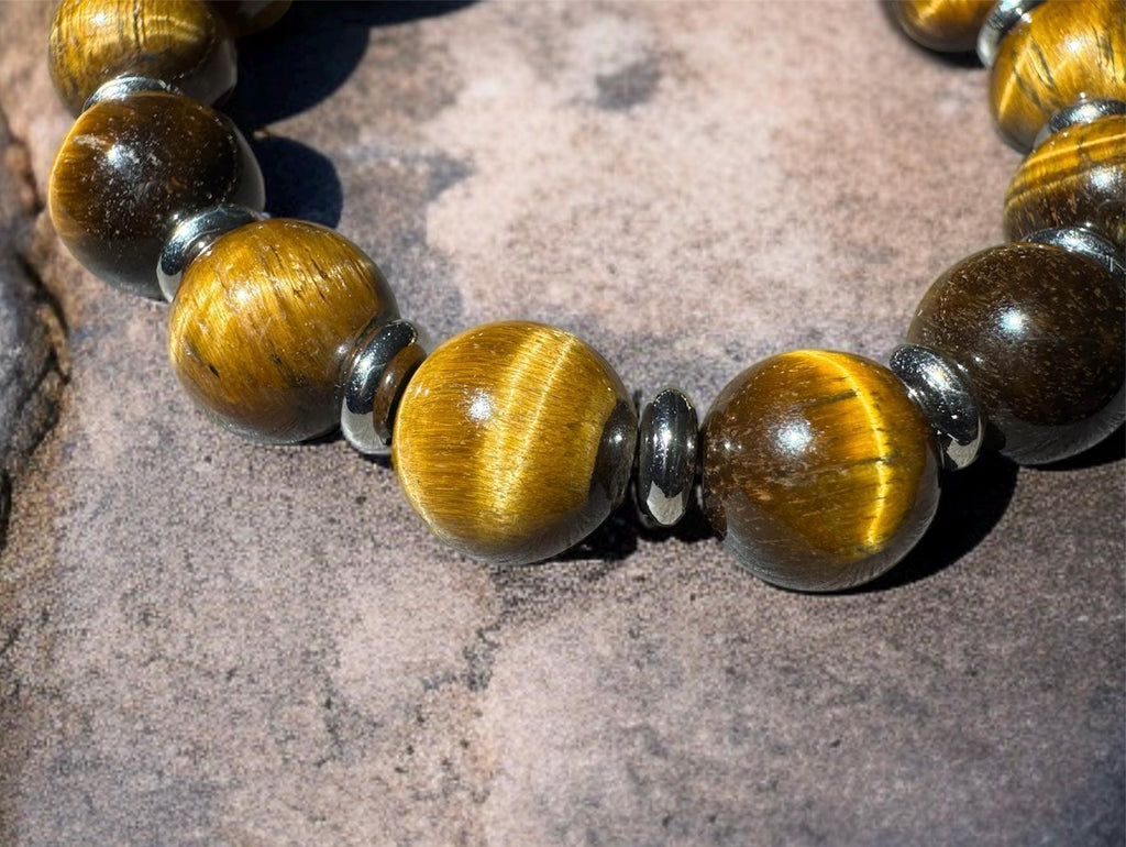 Tiger Eye Stretch Bracelet 10mm