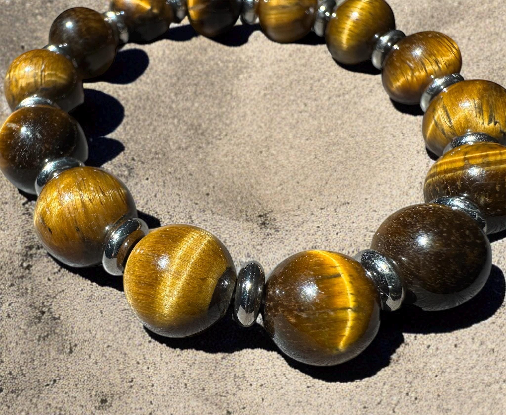 Tiger Eye Stretch Bracelet 10mm