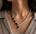 Two Way Pearl & Sandstone Necklace